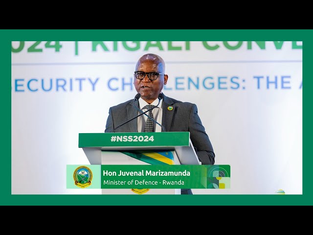 ⁣National Security Symposium 2024 | Opening remarks by Minister Juvenal Marizamunda