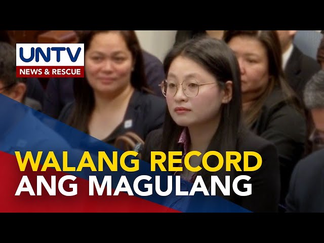 ⁣Magulang ni Mayor Guo, wala umanong birth records; Info ng ama sa birth cert, kinuwestyon