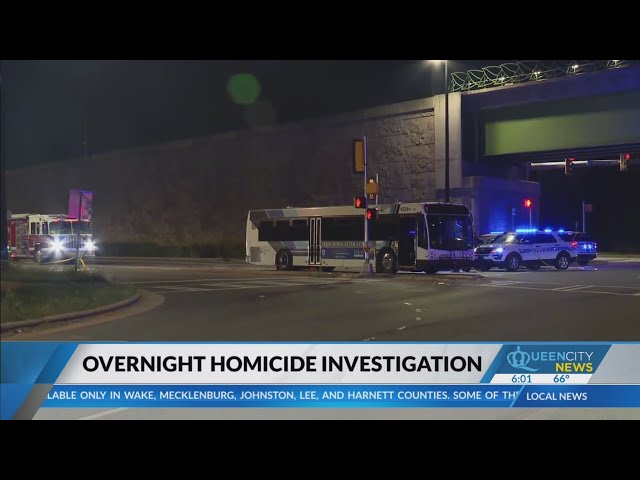 ⁣Deadly shooting, vehicle strikes CATS bus in NC CLT