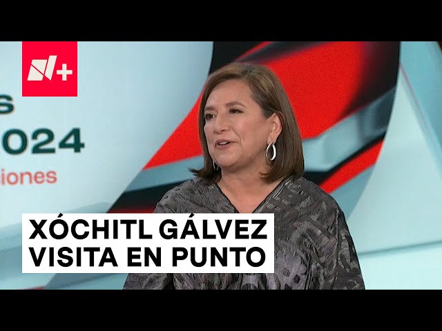 ⁣Xóchitl Gálvez en entrevista exclusiva con Enrique Acevedo en ‘En Punto’