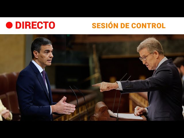 ⁣CONGRESO  EN DIRECTO: SESIÓN de CONTROL al GOBIERNO tras la COMPARECENCIA de PEDRO SÁNCHEZ | RTVE
