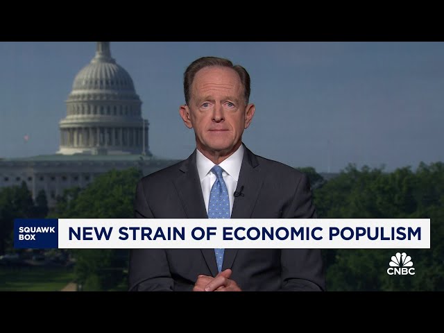 ⁣Former Sen. Pat Toomey on new strain of economic populism