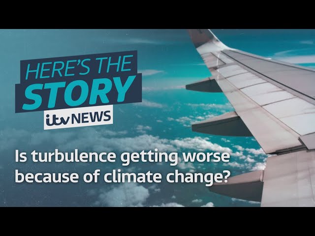 ⁣Is turbulence getting worse because of climate change? | ITV News