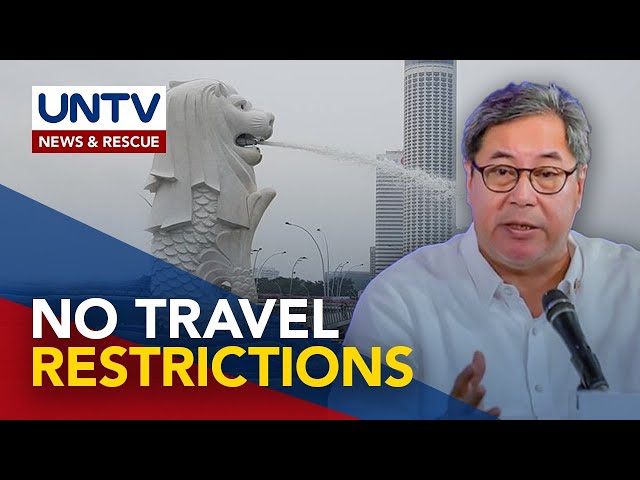 ⁣DOH rules out travel restrictions despite rise in COVID cases in Singapore