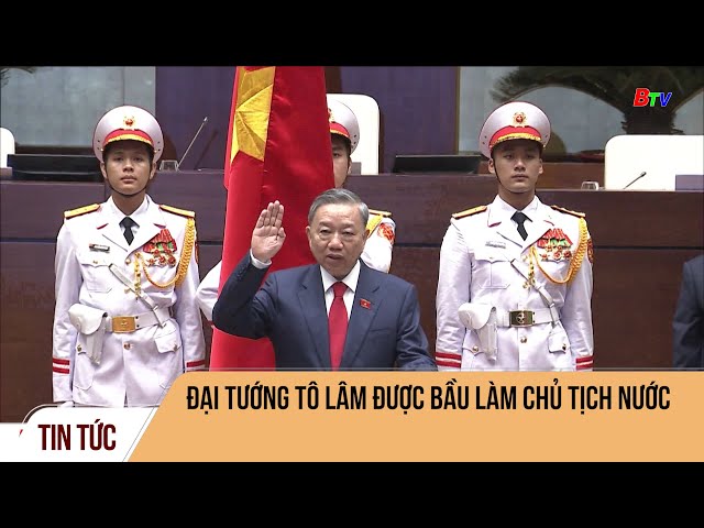⁣Đại tướng Tô Lâm được bầu làm Chủ tịch nước