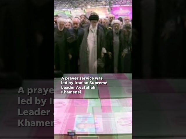 ⁣Watch: Iranians mourn during President Raisi's funeral #Shorts