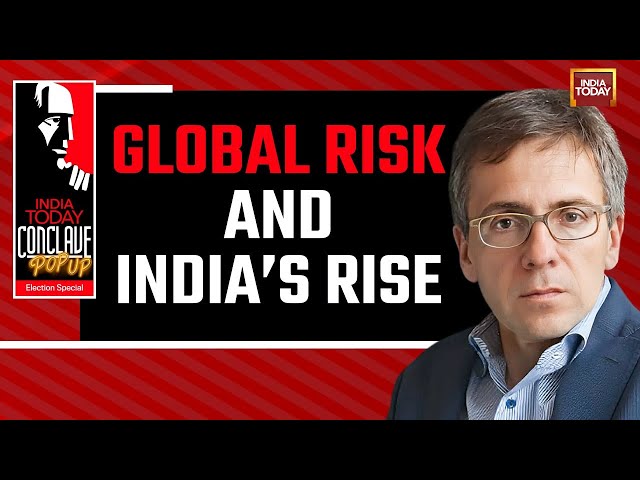 ⁣#ConclavePopUp | Ian Bremmer On Global Risk and India’s Rise: The View from Outside | India Today