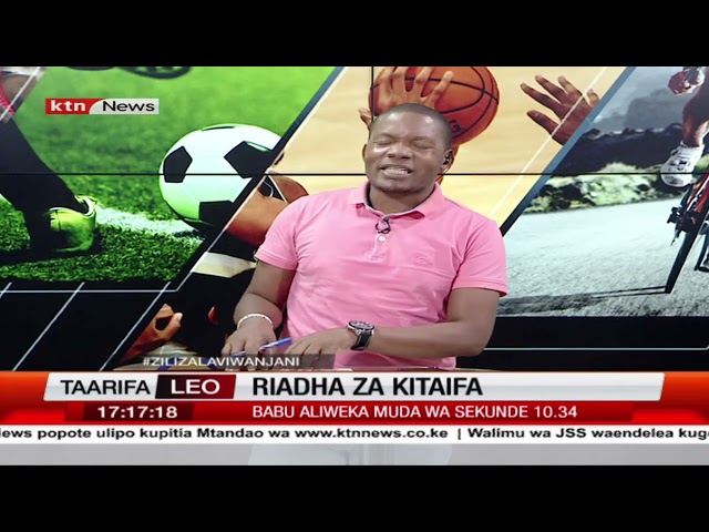 ⁣Michael Musyoka wa KDF ashinda mbio za mita 110 za kuruka viunzi