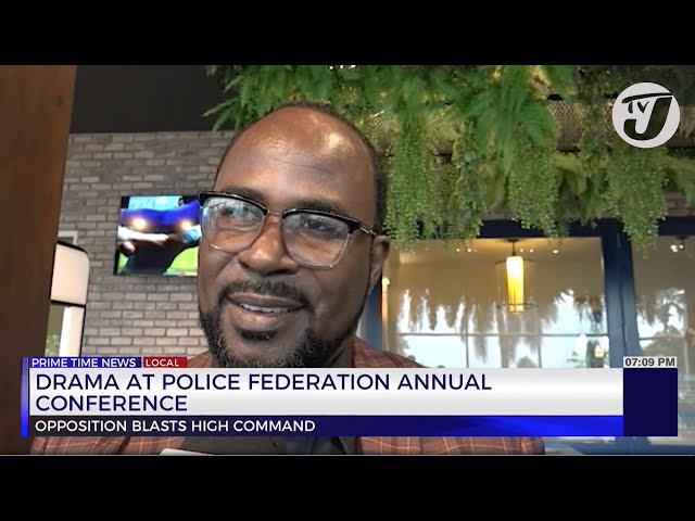 ⁣Drama at Police Federation Annual Conference | TVJ News