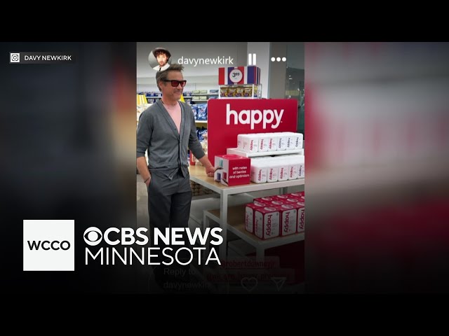 ⁣Robert Downey Jr. visits Minneapolis Target store