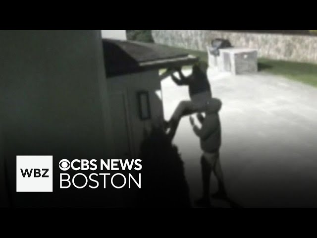 ⁣Video shows suspects trying to break into Massachusetts home and more top stories
