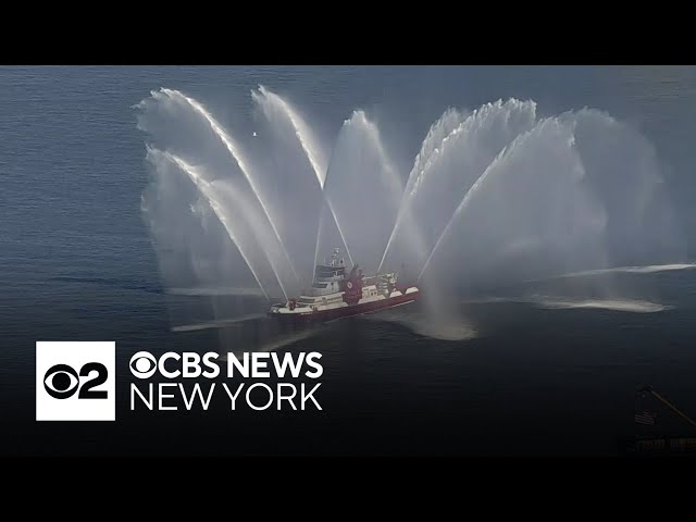 ⁣Watch the full video of Fleet Week NYC 2024 Parade of Ships