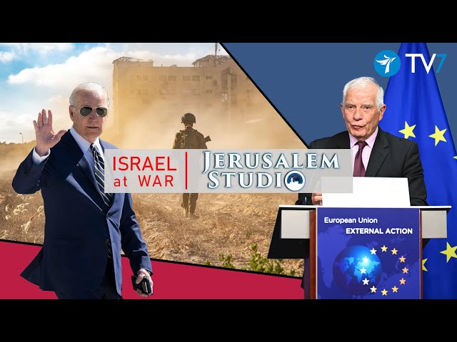 ⁣U.S.-Europe Foreign Policy vs Mideast & Israel, Israel At War – Jerusalem Studio 861