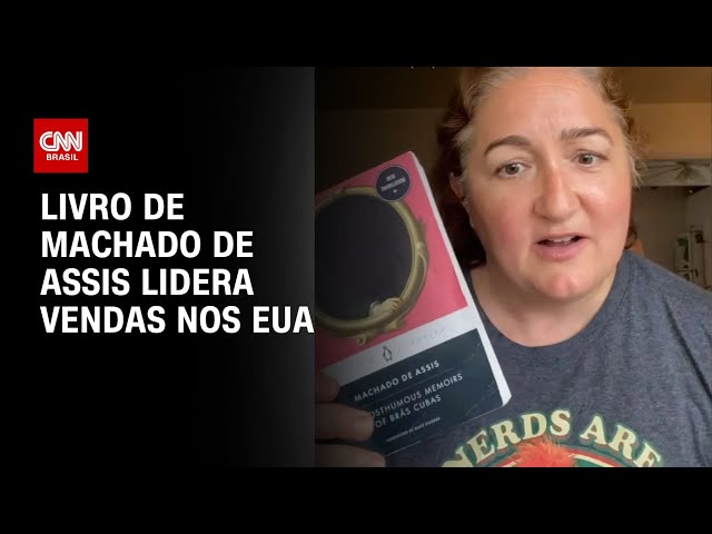 ⁣Livro de Machado de Assis lidera vendas nos EUA | Brasil Meio-Dia