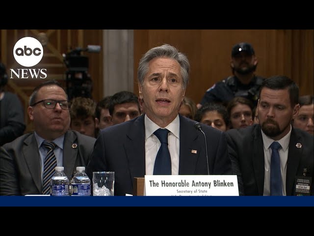 ⁣Sec. Blinken speaks at House Appropriations Subcommittee hearing on 2025 budget