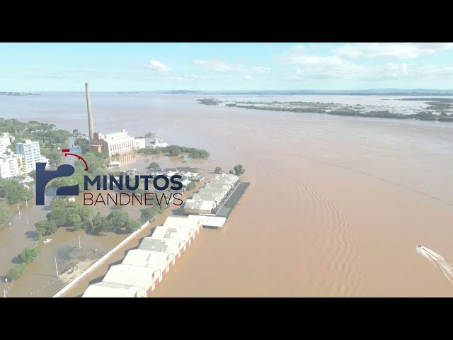 BandNews em 2 Minutos (22/05/24-Tarde) Nível do guaíba está abaixo de 4 metros pela 1ª vez