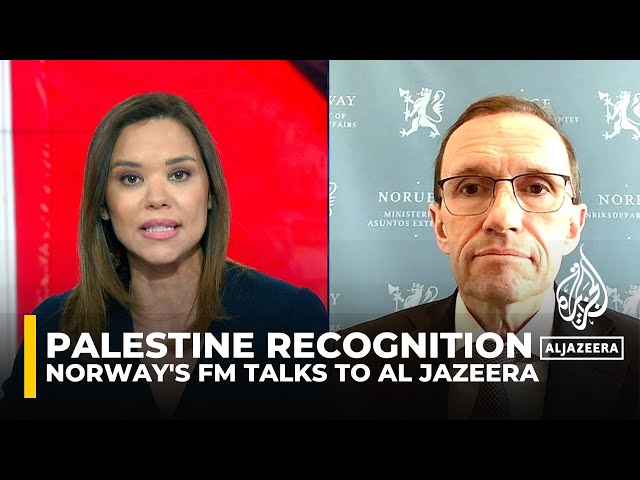 ⁣Norwegian FM justifies Palestinian state recognition amidst escalating violence