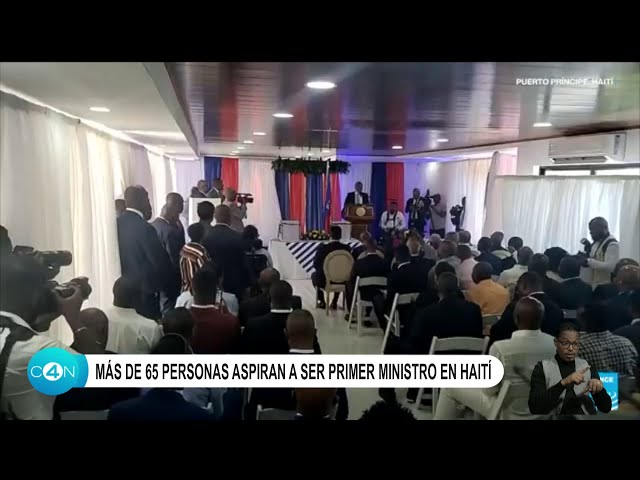 ⁣Más de 65 personas aspiran a ser primer ministro en Haití