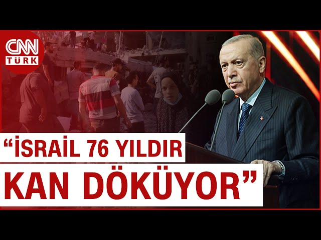 Uluslararası İyilik Ödülleri! Cumhurbaşkanı Erdoğan: "Gazze'yi Çocuk Mezarlığına Çevirdile