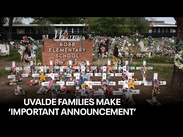 ⁣LIVE: Uvalde families speak ahead of shooting anniversary  | FOX 4