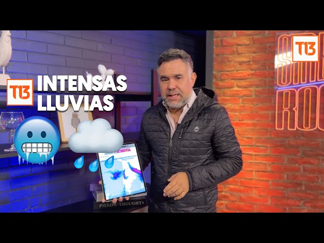 ⁣Se esperan -8 grados: Los lugares donde la lluvia será más intensa