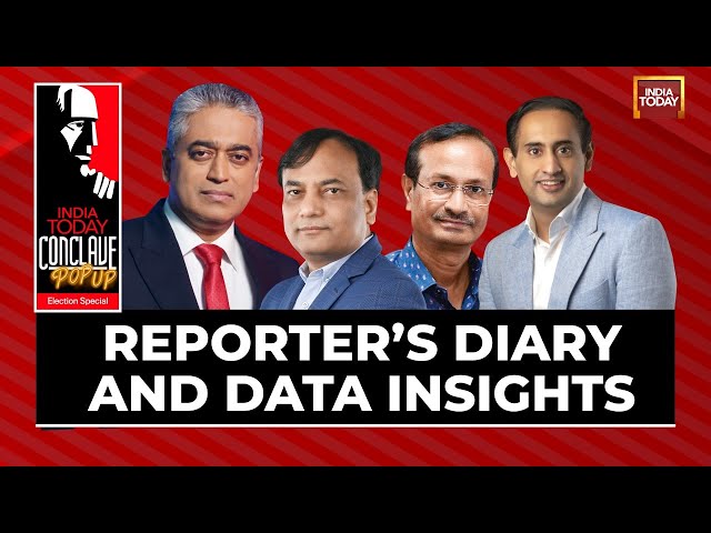 ⁣LIVE: #ConclavePopUp | Reporter’s Diary and Data Insights On Lok Sabha Election 2024 Results