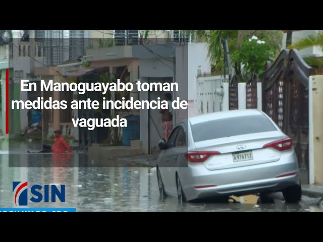 ⁣En Manoguayabo toman medidas ante incidencia de vaguada