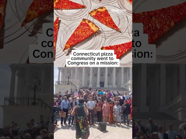 ⁣CT pizza community went to Congress on a mission: Declare New Haven the U.S. pizza capital