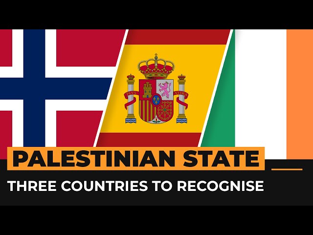 ⁣Norway, Spain, Ireland to recognise Palestinian state | Al Jazeera Newsfeed