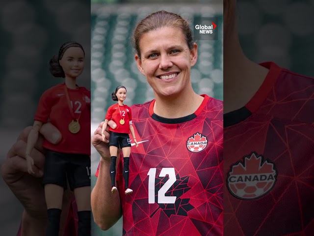 ⁣Soccer star Christine Sinclair among top female athletes to get their own Barbie doll