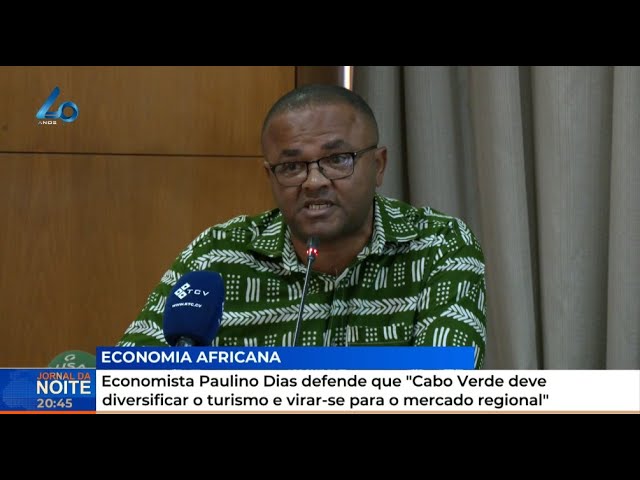 ⁣Economista Paulino Dias defende que "Cabo Verde deve diversificar o turismo e virar-se para o m
