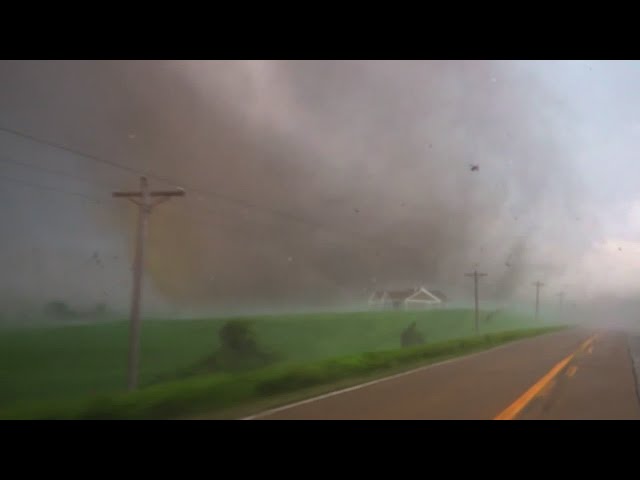⁣Deadly Iowa tornado causes major devastation