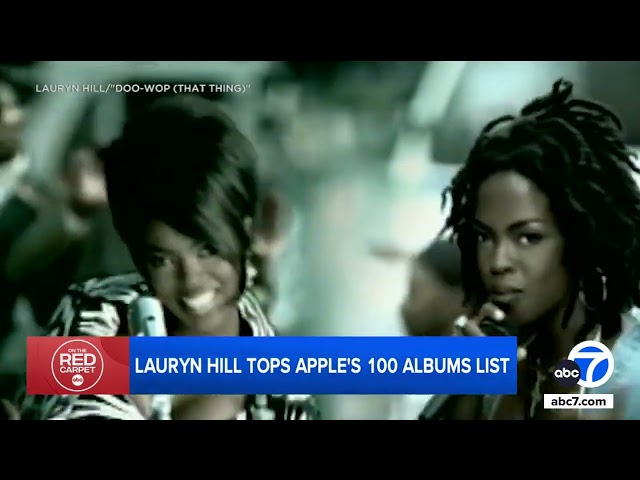 ⁣'Miseducation of Lauryn Hill' tops Apple Music's list of best albums of all time