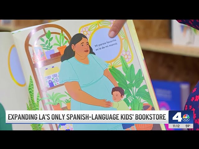 ⁣Expanding LA's only Spanish-language kids' bookstore