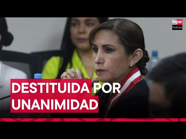 Patricia Benavides: JNJ acordó su destitución como fiscal suprema