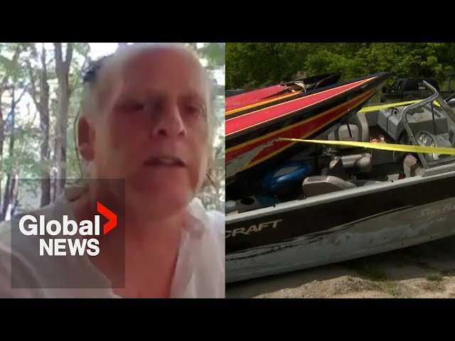 ⁣Deadly Ontario boat crash witness says he's seen same boat speeding many times before