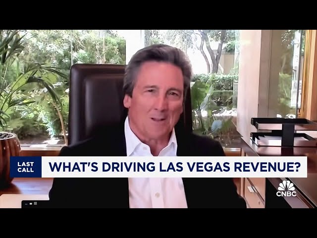 ⁣MGM Resorts CEO Bill Hornbuckle talks Las Vegas' travel boom