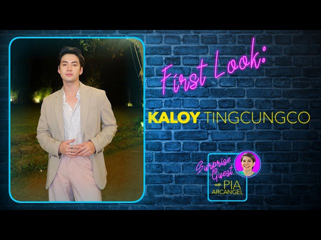 ⁣First Look - Kaloy Tingcungco | Surprise Guest with Pia Arcangel