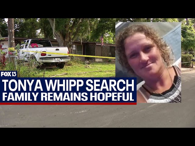 ⁣No sign of Tonya Whipp after four-day search