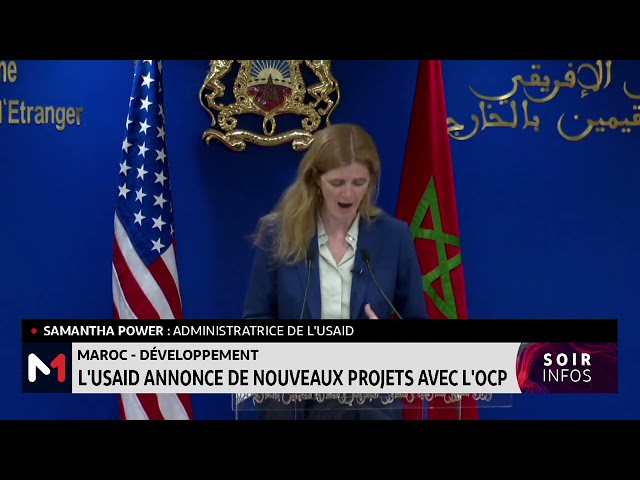 ⁣Samantha Power salue les réformes menées par le Maroc, sous le leadership de SM le Roi