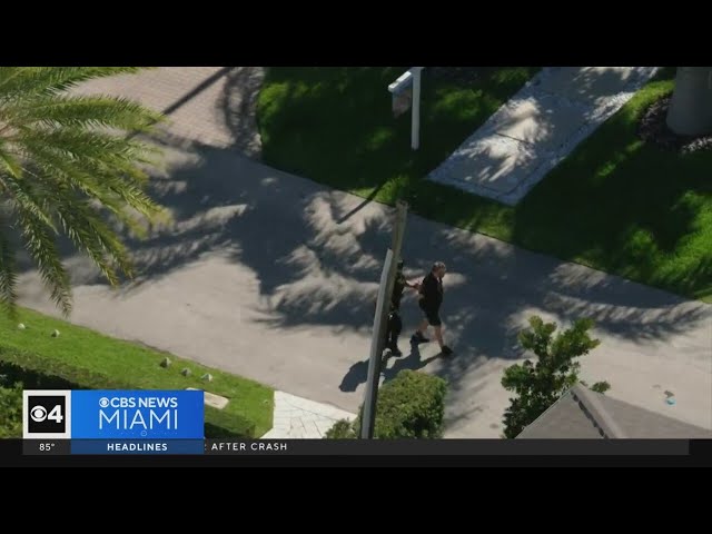 ⁣Fort Lauderdale SWAT standoff ends with arrest