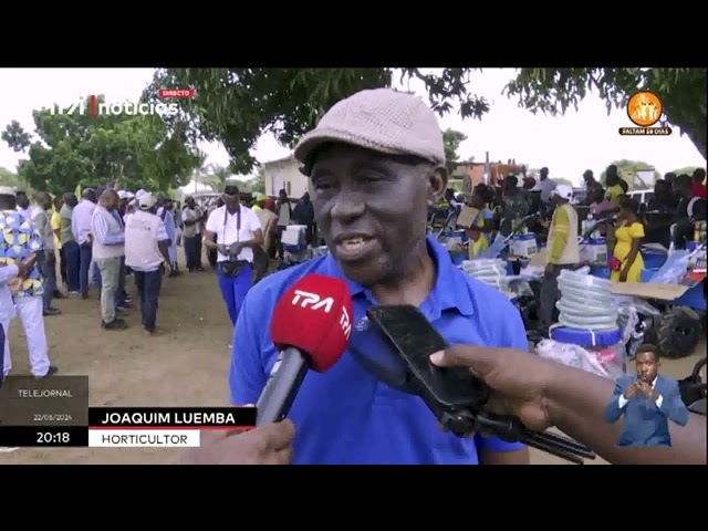 ⁣Hortículas : Produção aumenta em Cabinda