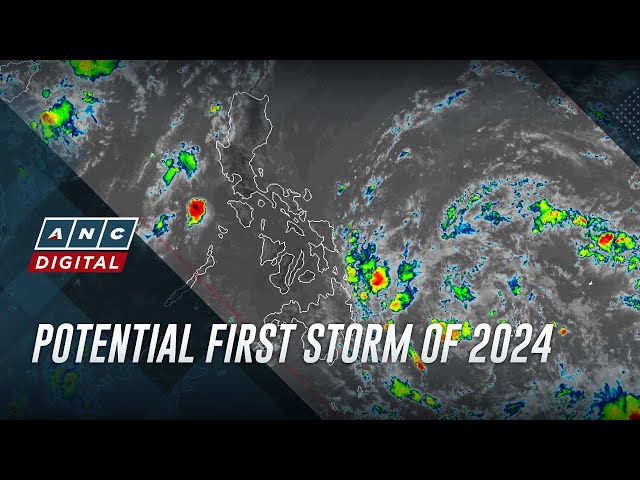 ⁣Potential first storm of 2024 may bring weekend rains: PAGASA