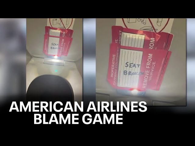 ⁣American Airlines backtracks after lawyers blame girl, 9, for not seeing hidden camera in bathroom