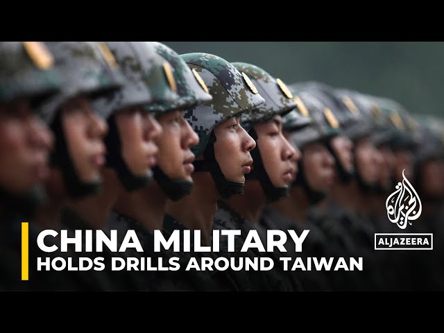 ⁣China military drills: Taiwan mobilises forces as exercise begins