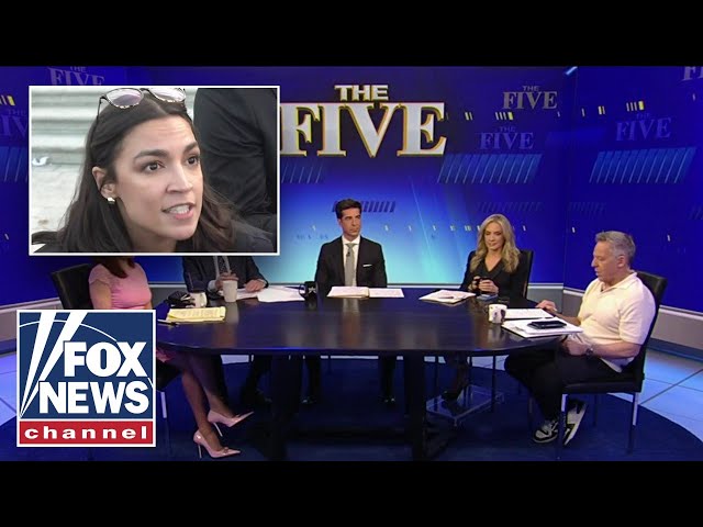 ⁣'The Five': AOC admits trial is 'ankle bracelet' to keep Trump from campaign tra
