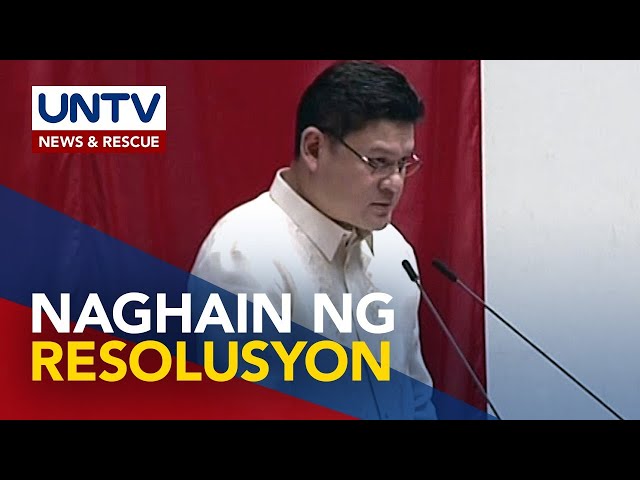 ⁣Davao Rep. Paolo Duterte, naghain ng reso para sa malawakang imbestigasyon sa human rights abuses