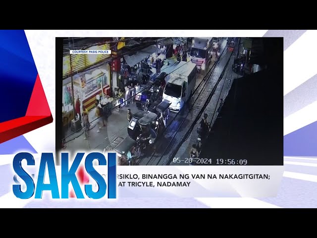 ⁣SAKSI Recap: Motorsiklo, binangga ng van...  (Originally aired on May 22, 2024)