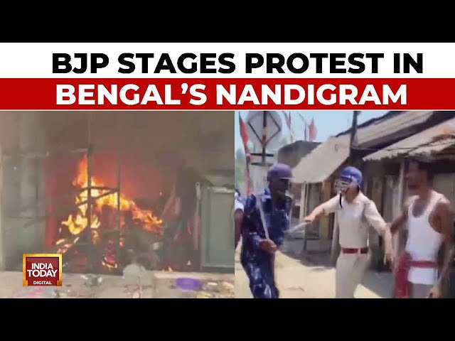 ⁣Deadly Clash Between BJP & TMC Workers, 1 Dead, 7 Injured, BJP Stages Protest In Bengal's N