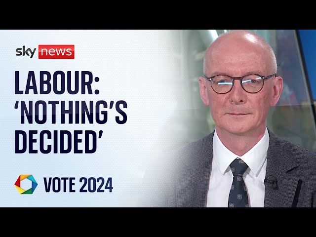 ⁣Vote 2024: Labour urging caution despite topping opinion polls